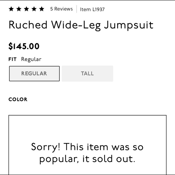 NWOT MADEWELL RUCHED WIDE LEG JUMPSUIT, SOLD OUT - Picture 2 of 16